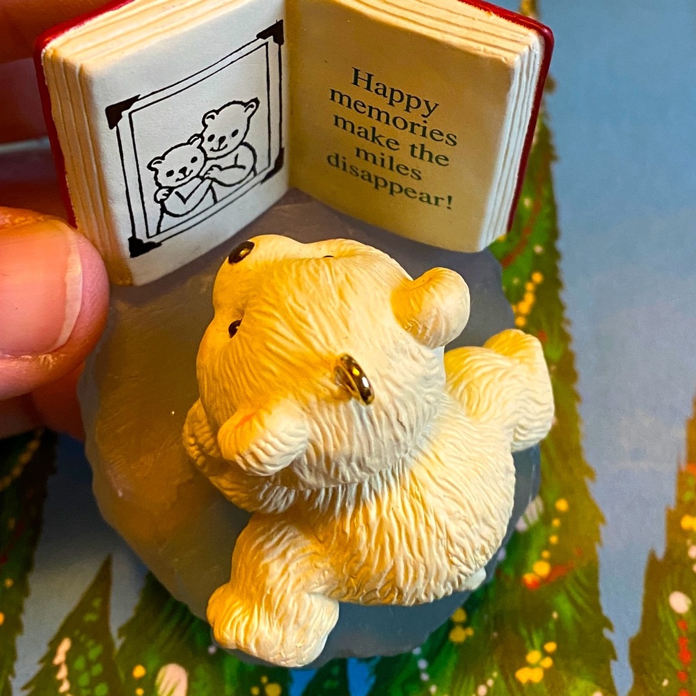 Vintage Hallmark Across the Miles Polar Bear Ornament - Picture 3 of 4